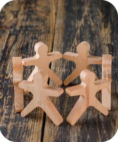 Wooden Family Figures
